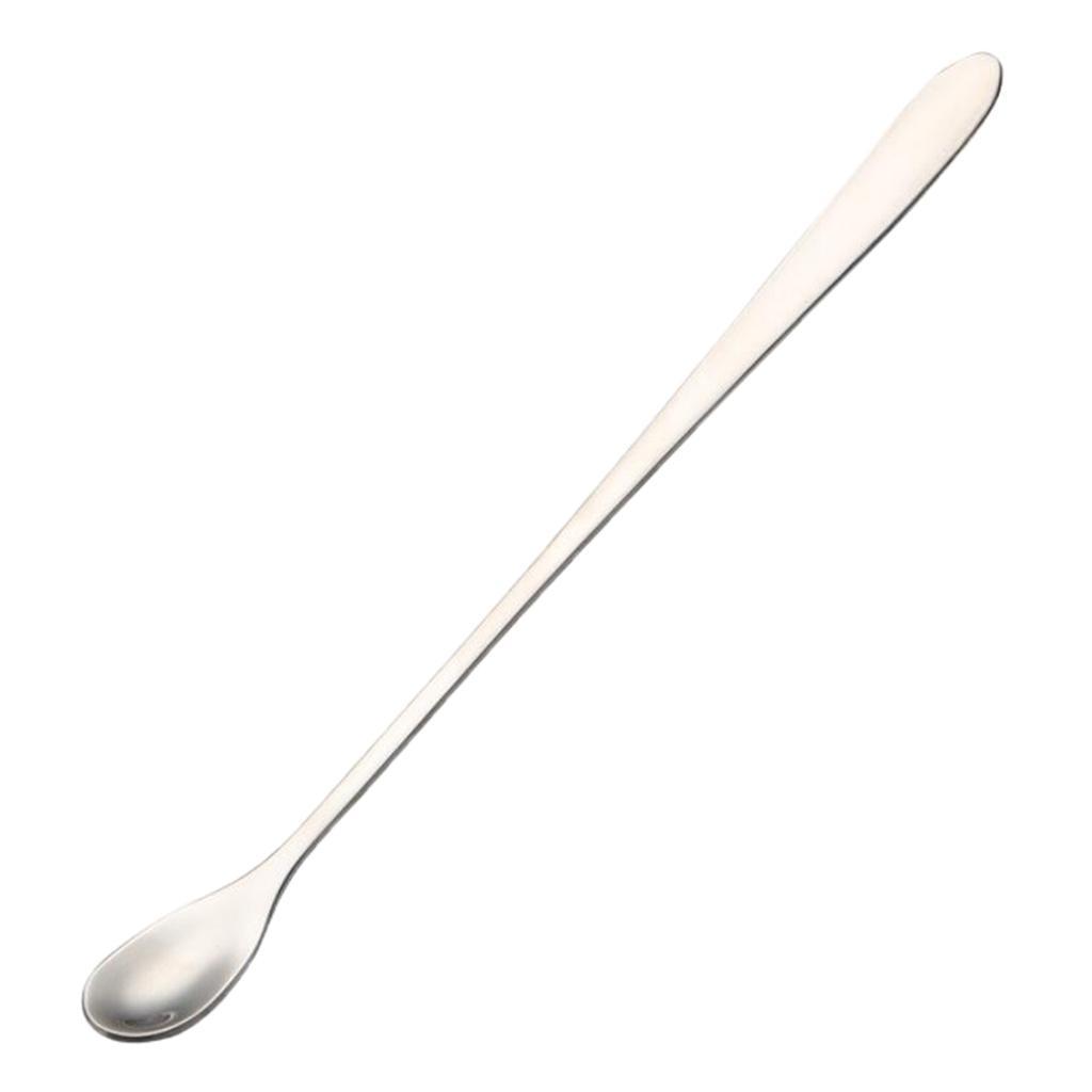 2xStainless Steel Stirring Spoon Long Handle