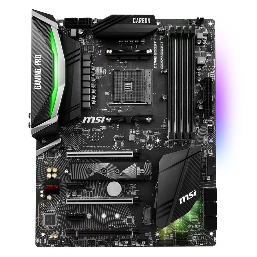 Bo mạch chủ - Mainboard MSI X470 Gaming Pro Carbon