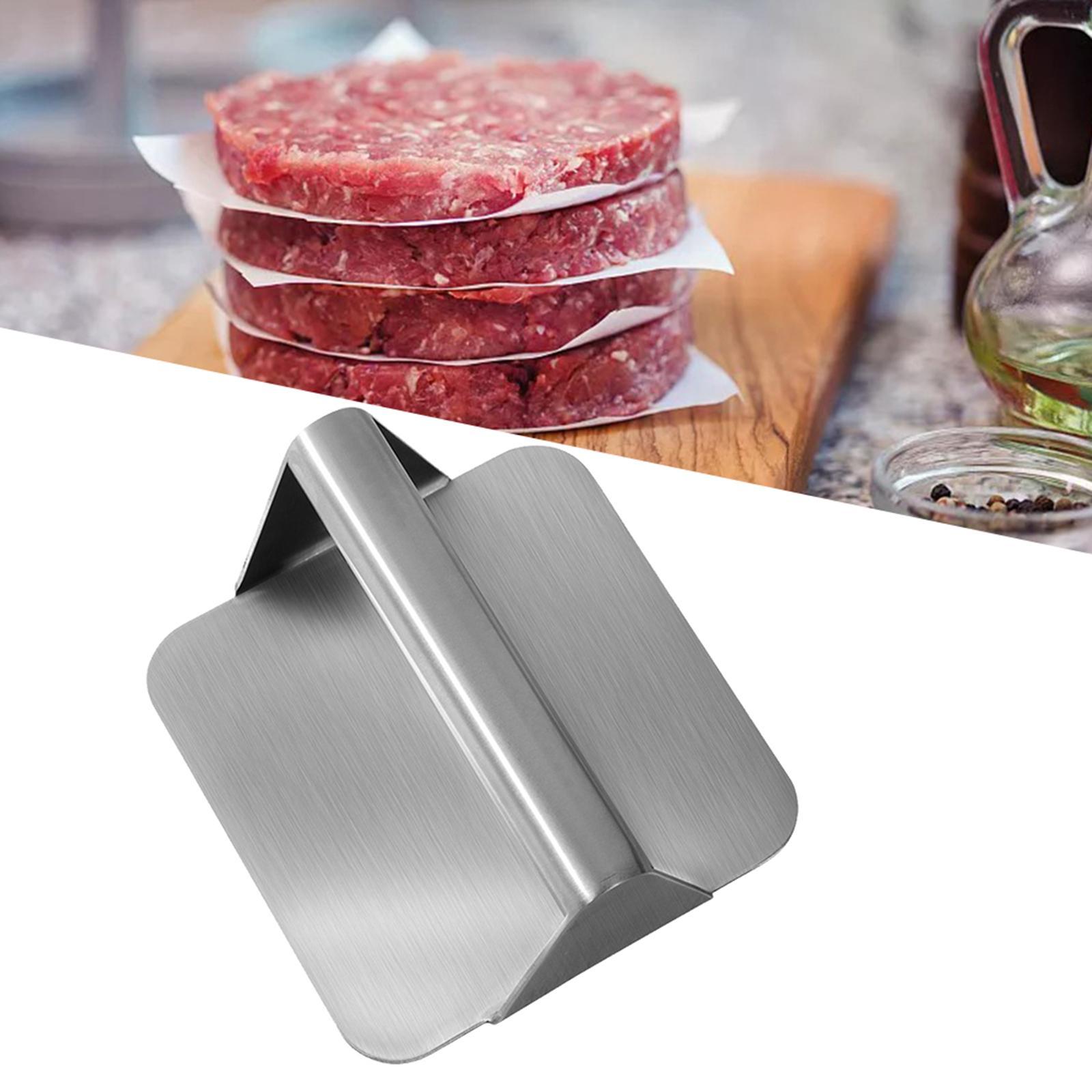 Manual Stainless Steel Burger Press Non Stick Patty Maker Burger Smasher