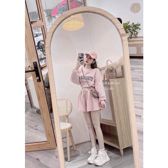 Bộ OTHO áo dài quần đùi HS6