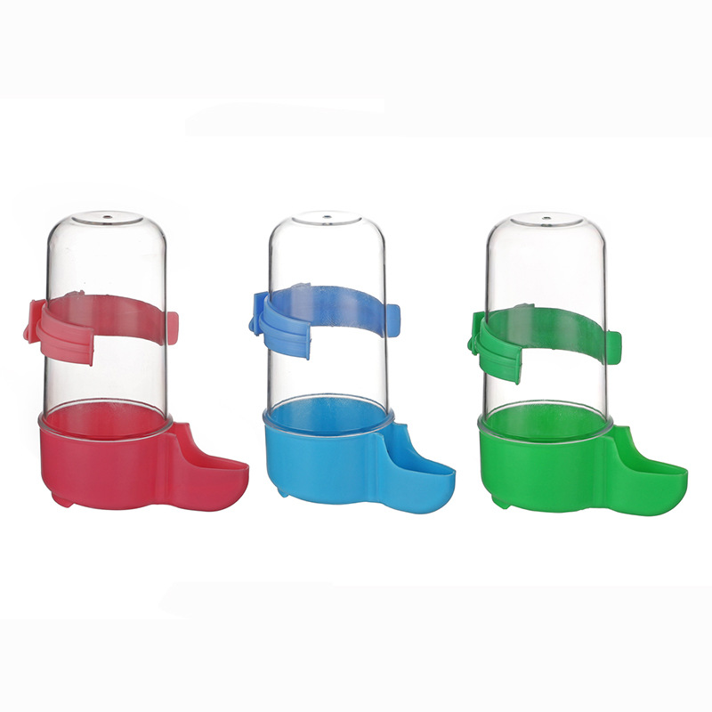 Bình nước gắn lồng cho gà đá chim cảnh hamster 150ml