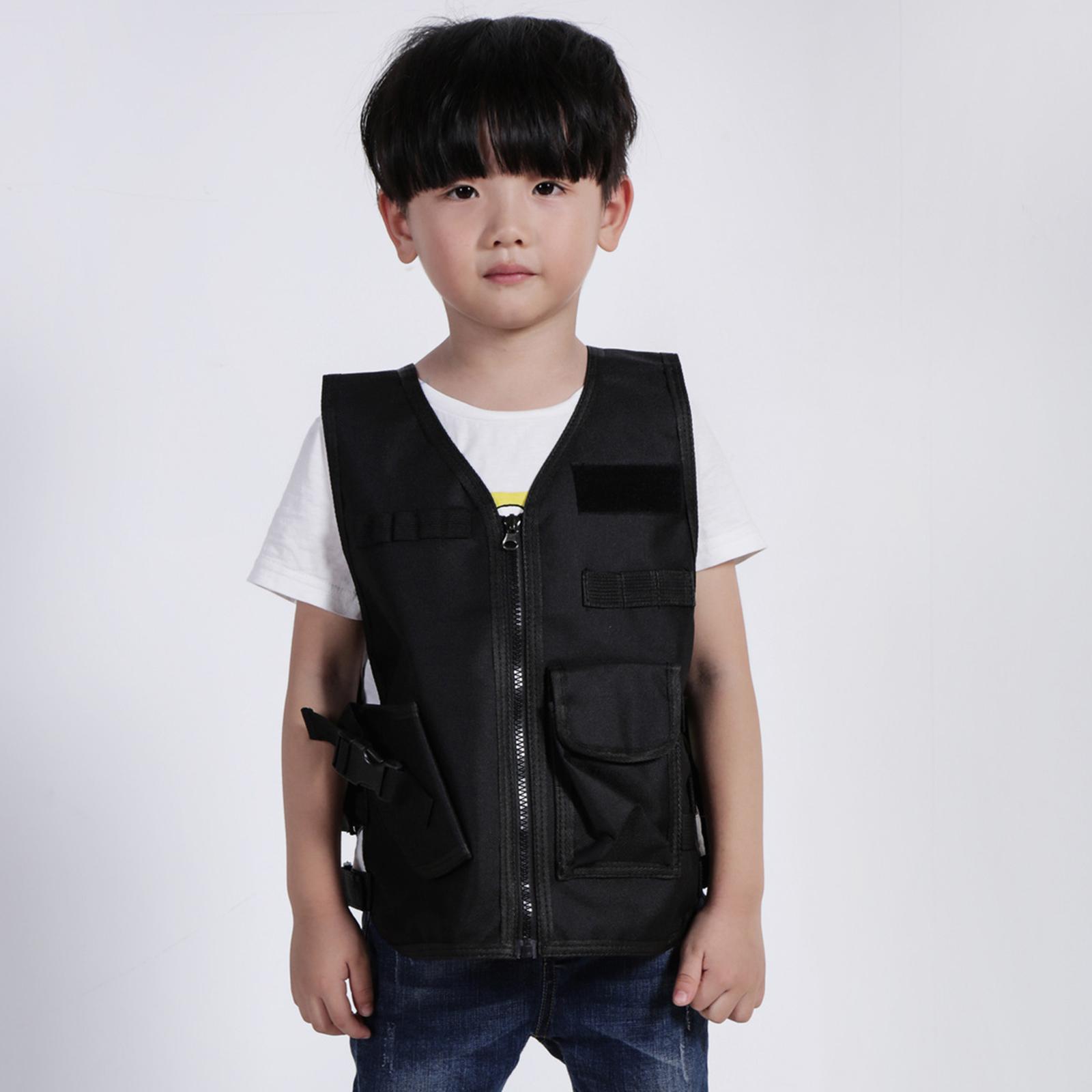 Kid's  Training Waistcoat Assault Gear Plate Carrier