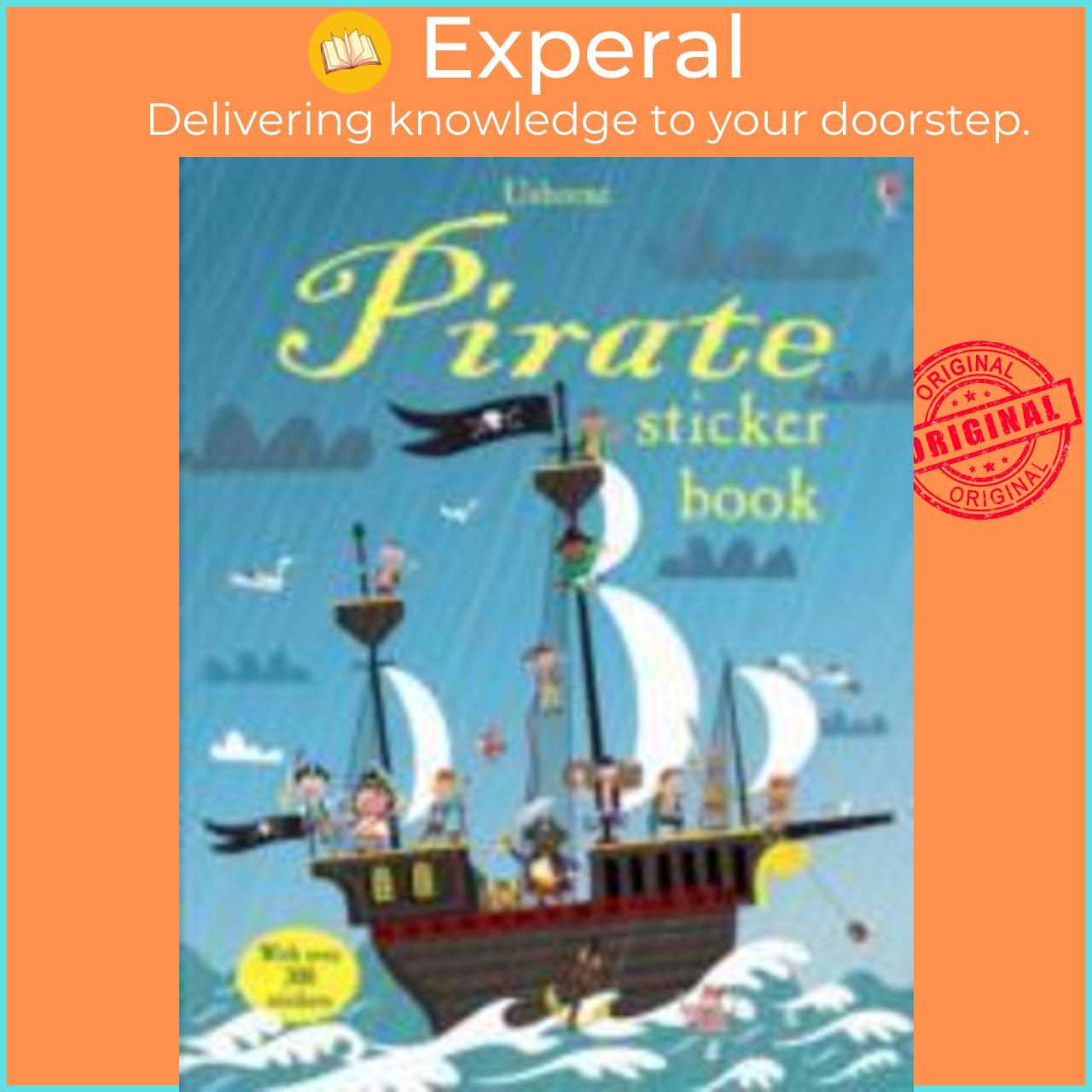 Sách - Pirate Sticker Book by Fiona Watt