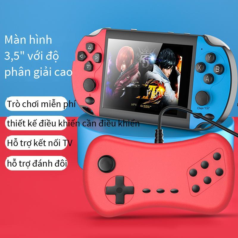 Máy chơi game cầm tay PSP màn hình lớn độ nét cao thuận lợi nhất cần điều khiển đôi màn hình ngang retro hoài cổ trò chơi arcade đơn và đôi FC