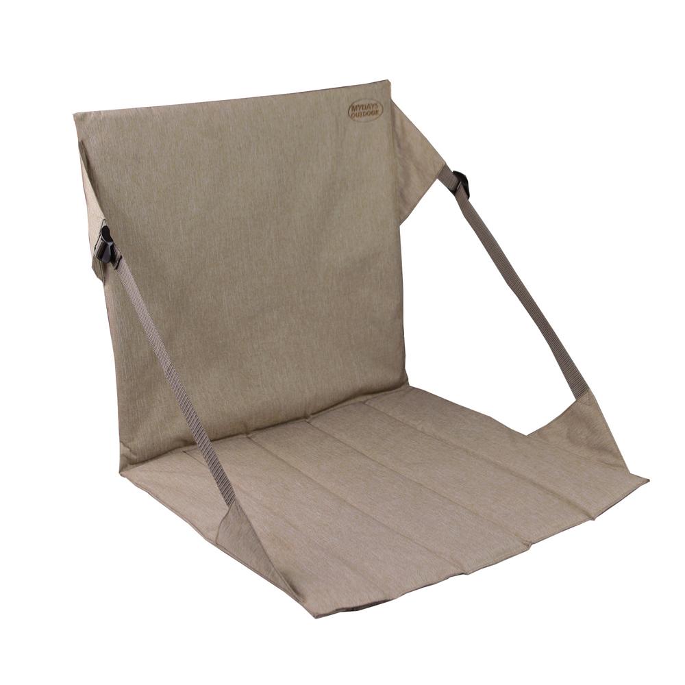Outdoor Camping Fishing Chair Backrest Mat Foldable Chair Mat Portable Rolled Up Chair Mat With Backrest Dampproof Dustproof Chair Mat Chair Cushion