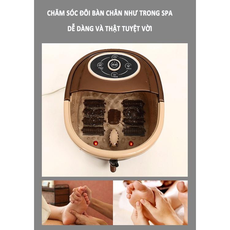 Chậu ngâm chân cắm điện hồng ngoại massage thu giãn