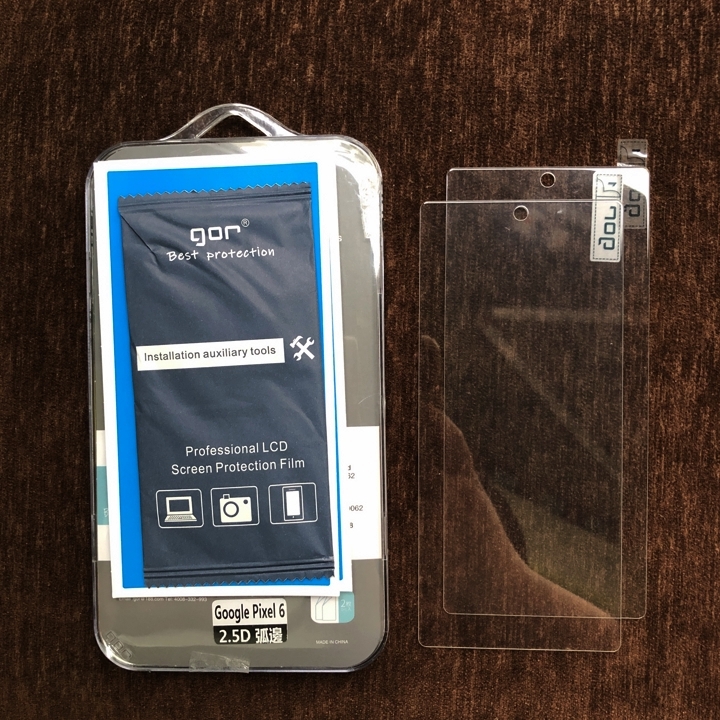 2 Cường lực dành cho Pixel 6 loại tốt Gor - Hàng nhập khẩu