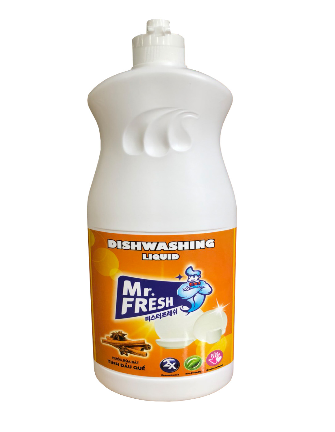 Combo 1 can Nước rửa bát đậm đặc  4.2l  và 1 chai 800ml Mr.fresh hương quế