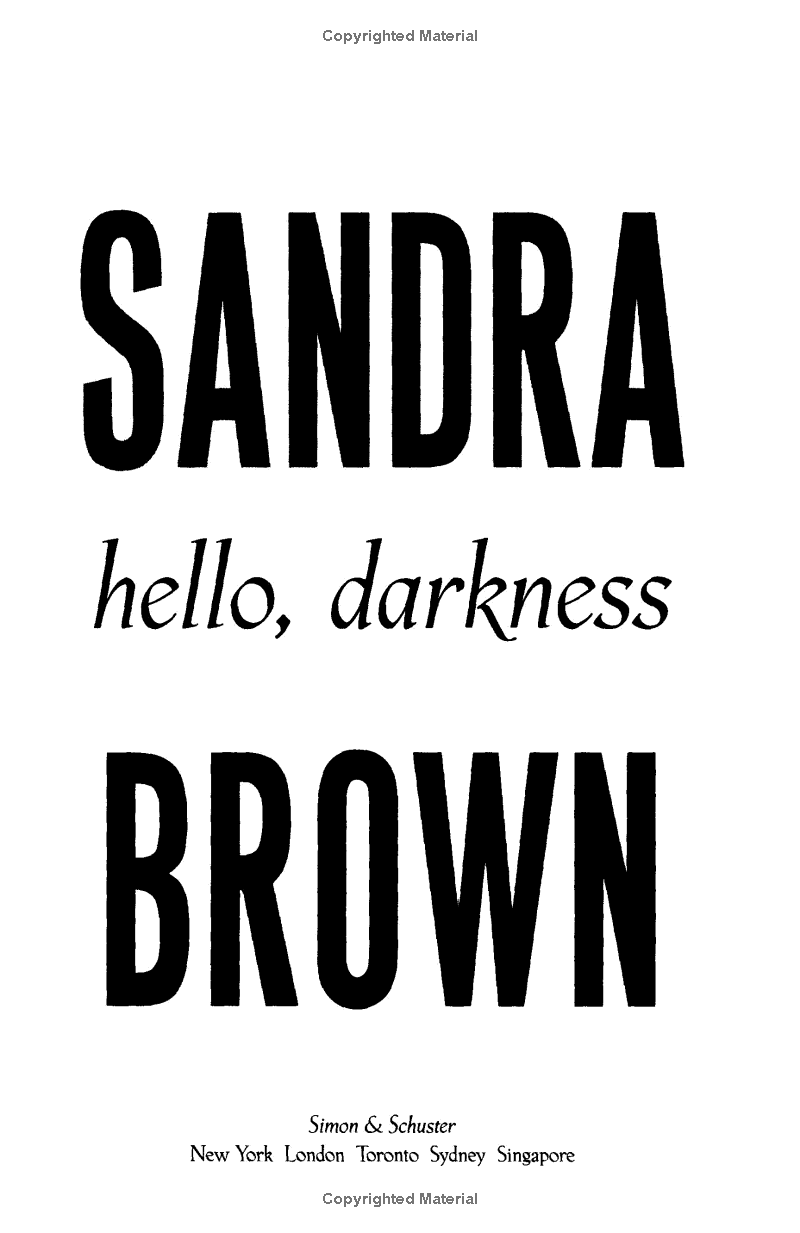 Sách ngoại văn: Hello, Darkness