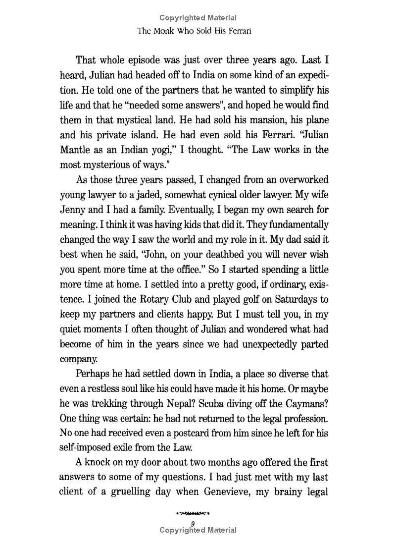 Sách The Monk Who Sold His Ferrari: A Fable About Fulfilling Your Dreams And Reaching Your Destiny