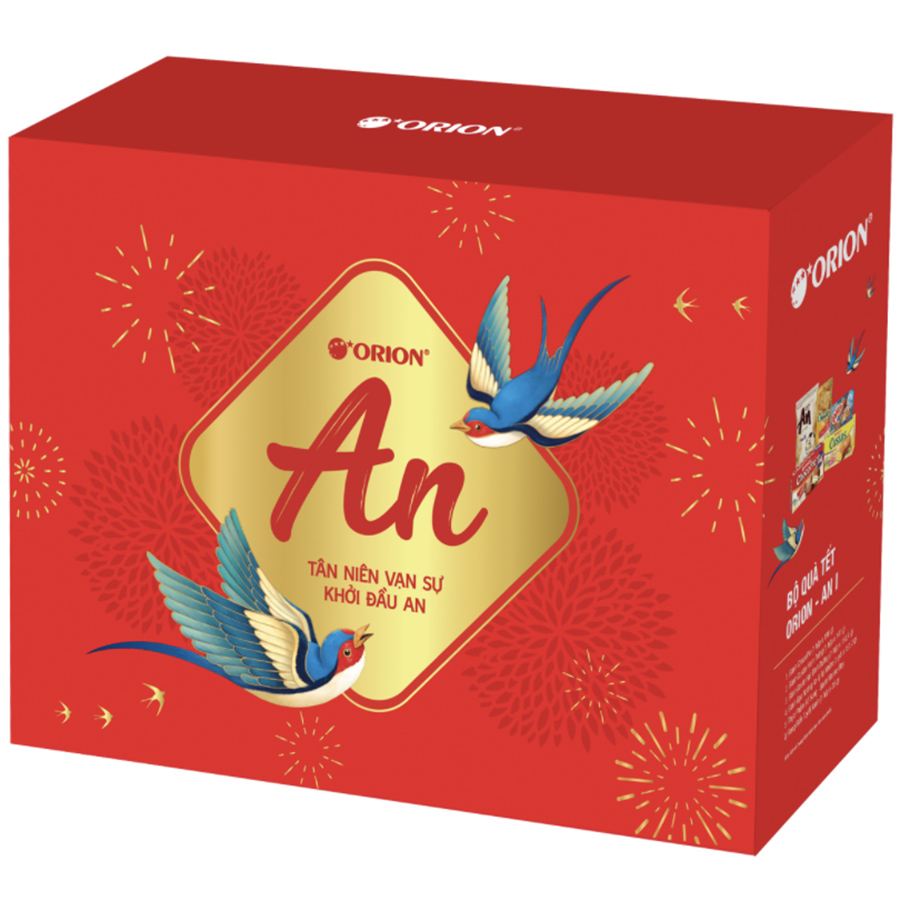 BỘ QUÀ TẾT ORION AN TÀI LỘC PHÚC ĐÁO 611.3G - AN TÀI LỘC III