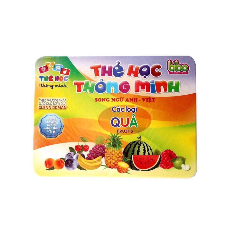 Trọn Bộ 200 Thẻ Flashcard -10 Chủ Đề Thẻ Học Thông Minh Song Ngữ Anh Việt Giúp Bé Nhận Biết về Thế Giới Xung Quanh