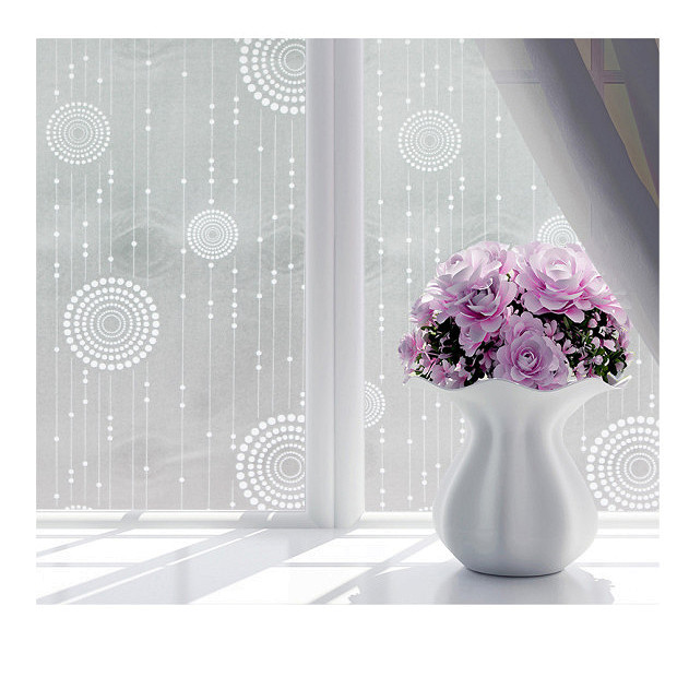 Combo 5m Decal Giấy Dán Kính Vòng Tròn Trắng