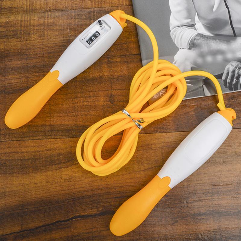 Adjustable Fast Speed Jump Ropes With Counter Sports Fitness Crossfit Counting Jump Skip Rope Skipping Wire Calories