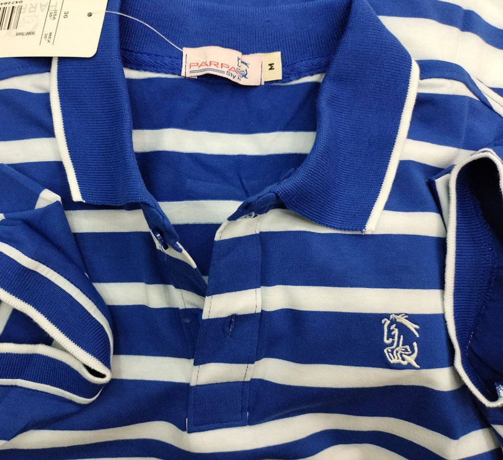 Áo Thun POLO Sọc Ngang Nam Cổ Phối Bo Thời Trang AS102