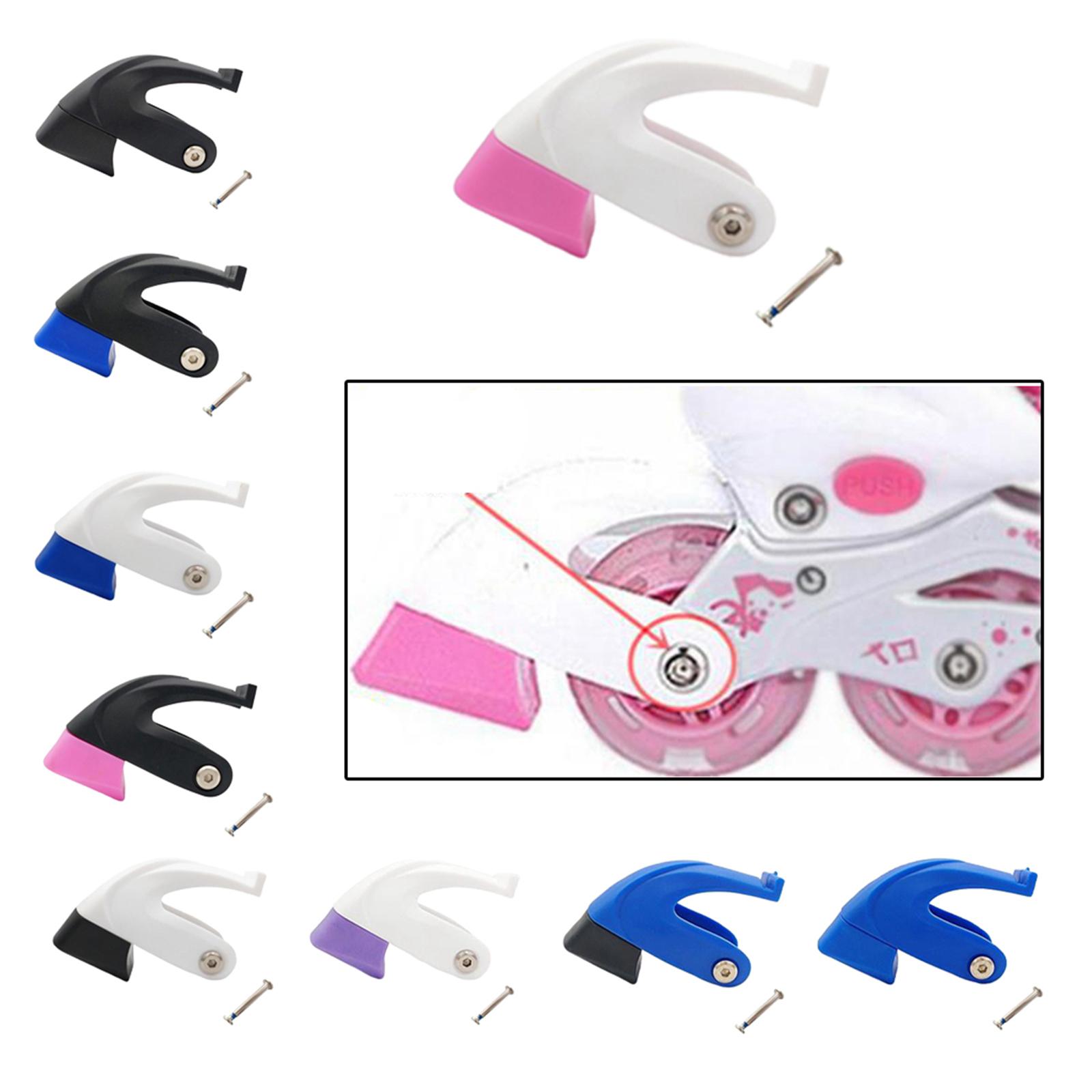 Inline Skates Brakes Block Brake Roller Stopper for Kids Inline Skates Accs