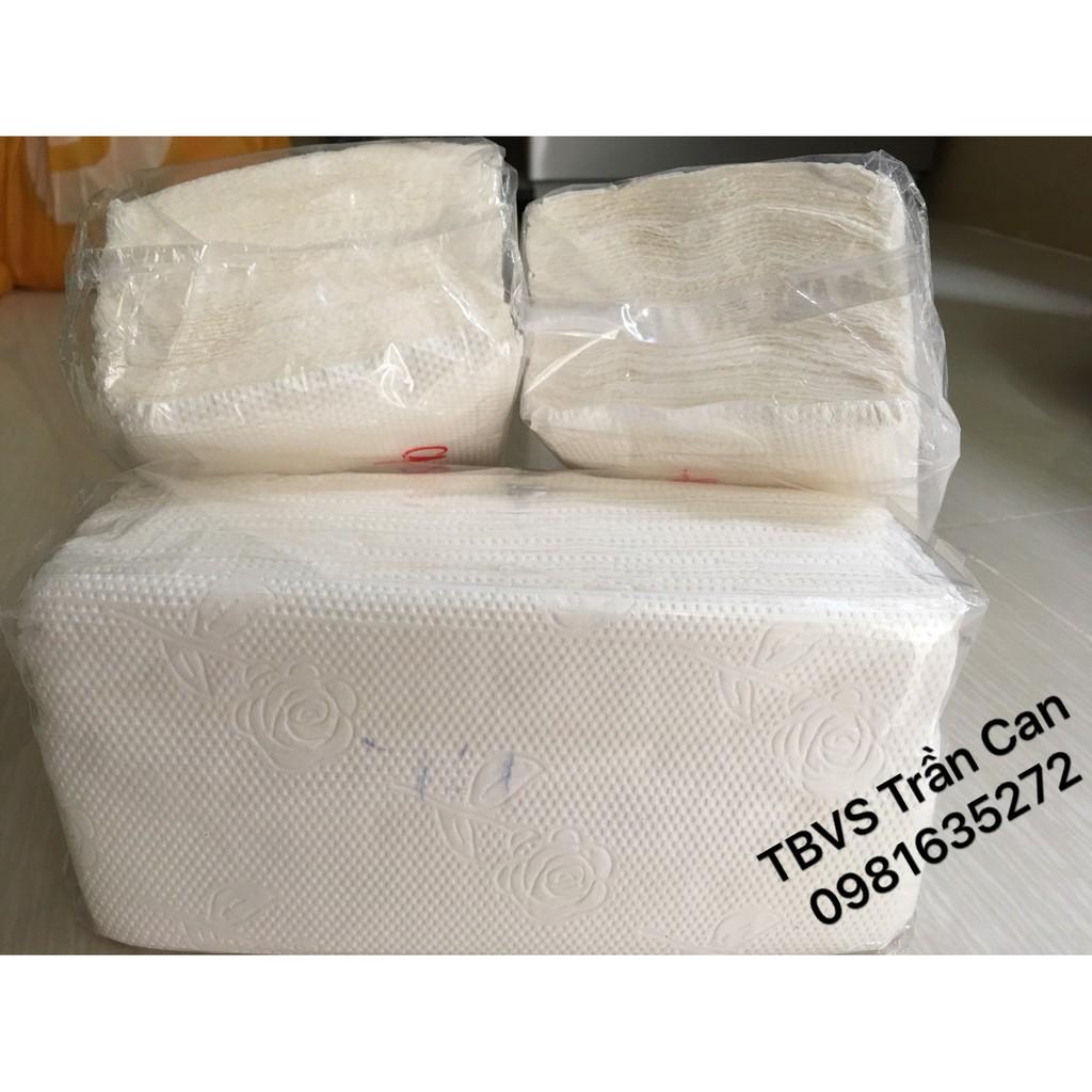 Khăn Giấy Lau Tay 2 Lớp Caro - combo 10 xấp