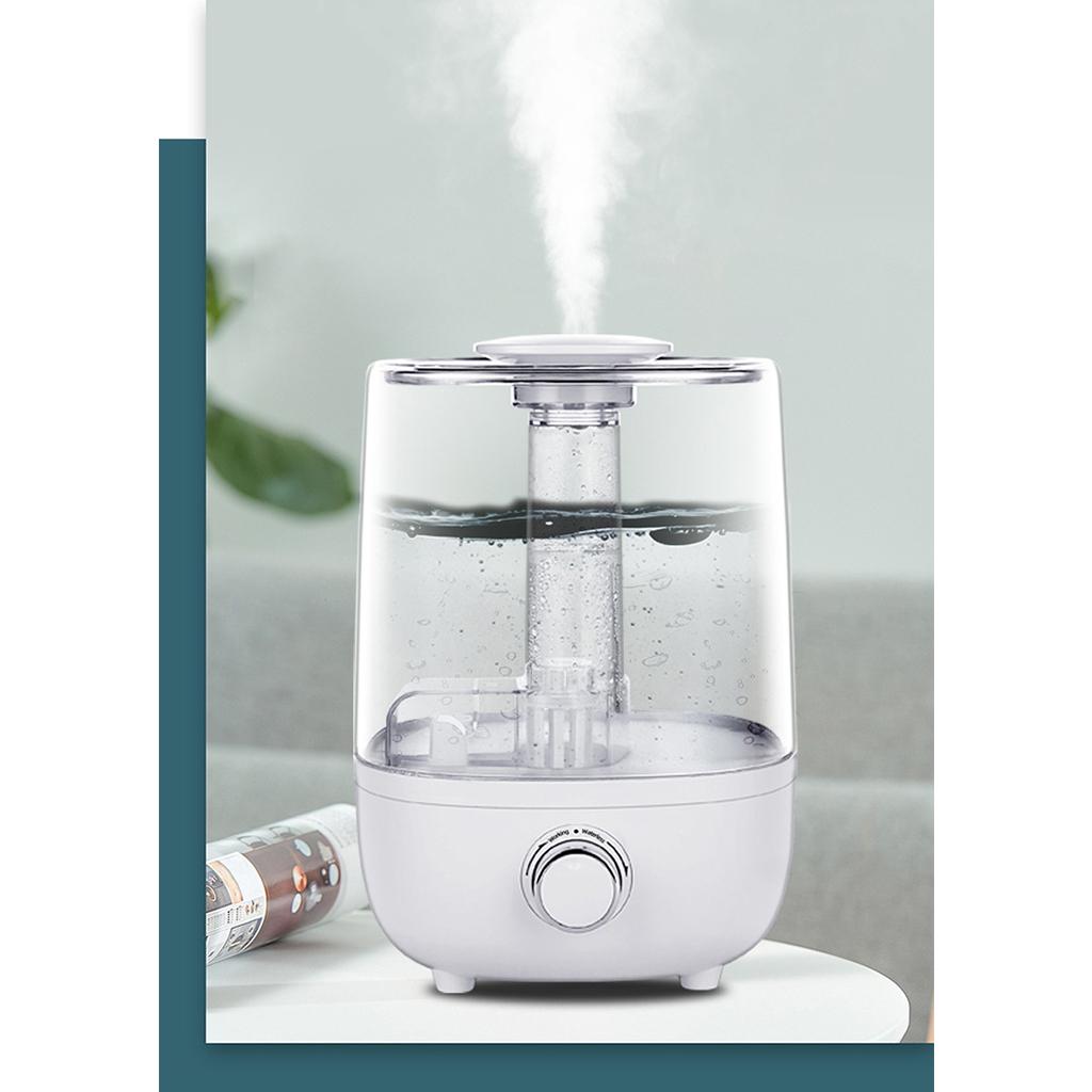 Ultrasonic Air Humidifier Quiet Essential Oil Diffuser UK Plug Aromatherapy