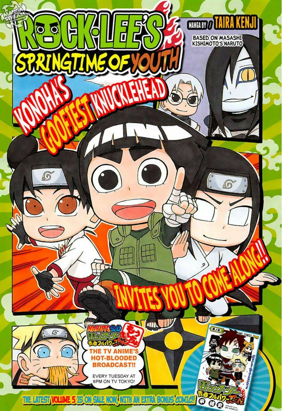 rock lee's springtime of youth chapter 31 2