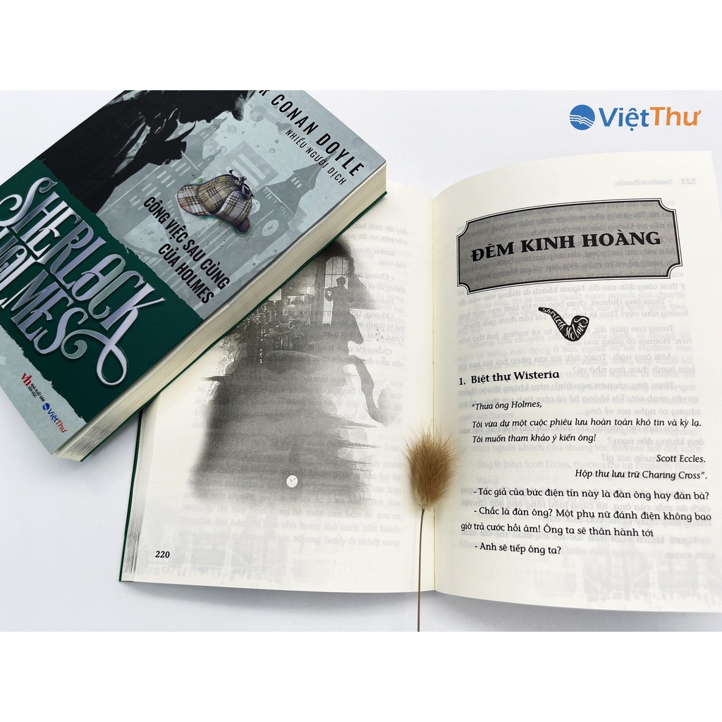 Sherlock Holmes - Công Việc Sau Cùng Của Holmes - Sir Arthur conan doyle (Bìa Mềm)