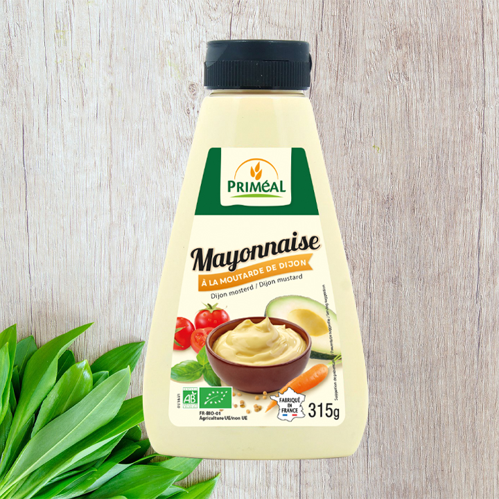 Sốt mayonnaise hữu cơ Primeal Organic Mayonnaise 315gr