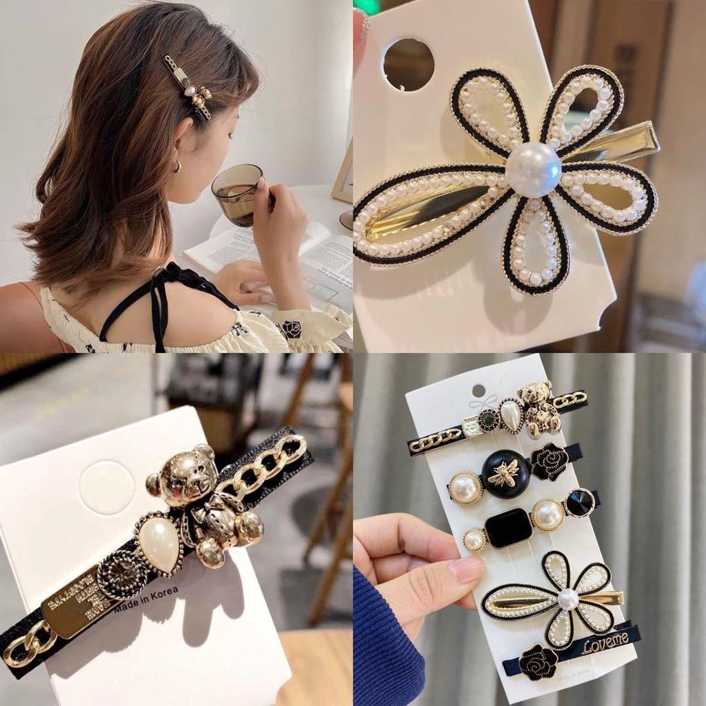 SET5- KẸP ĐÍNH ĐÁ CAO CẤP HOT TREND HÀN QUỐC CỰC SANG CHẢNH - NUNAM SHOP