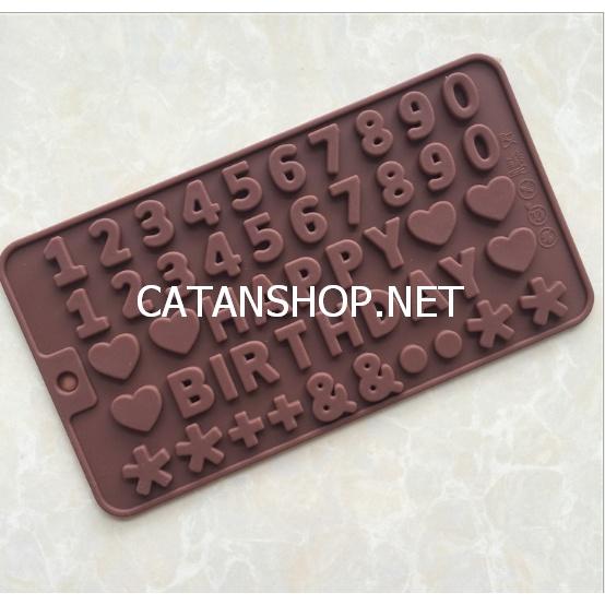 Khuôn làm chocolate/ kẹo dẻo/ làm bánh các loại bằng silicon tạo hình ngôi sao, trứng phục sinh
