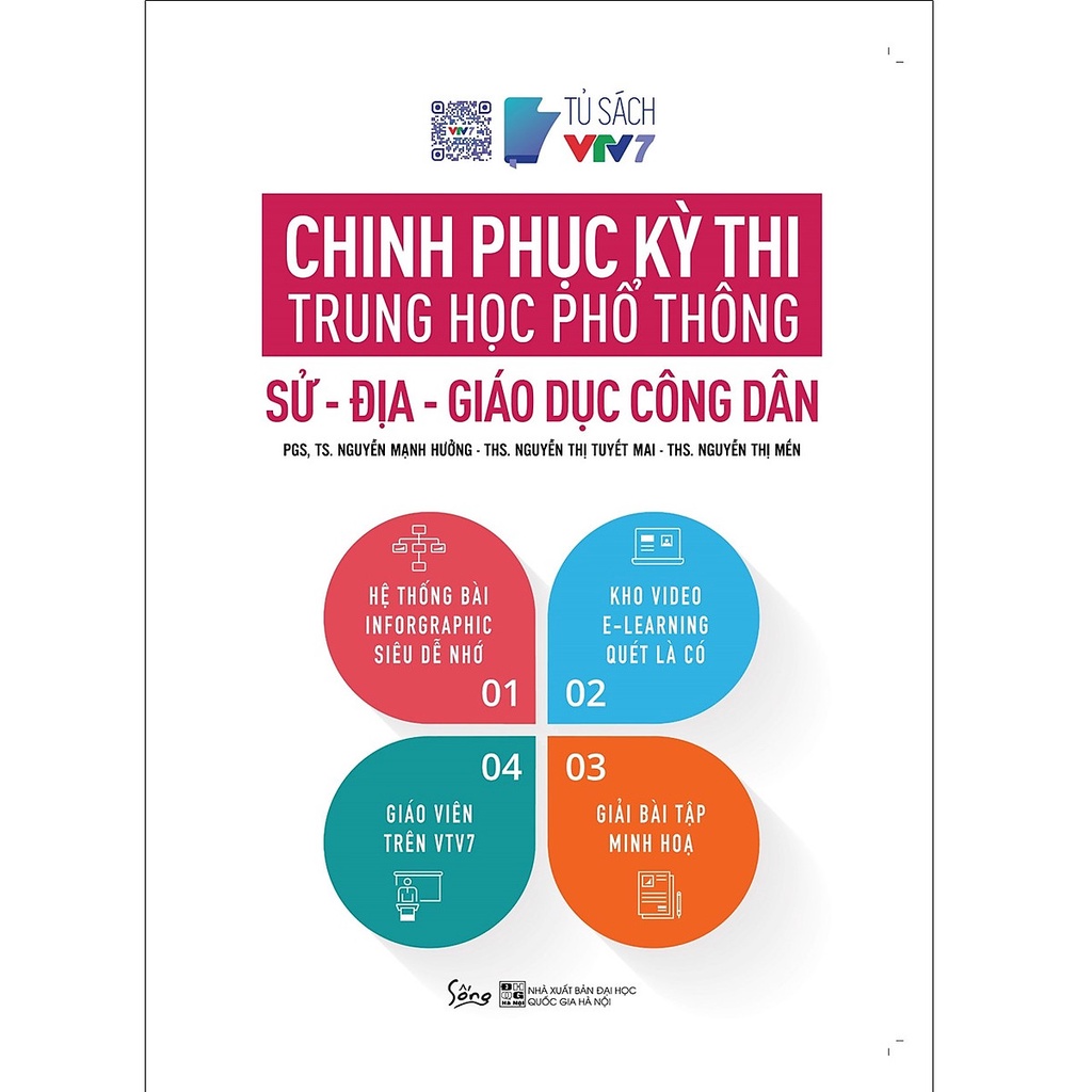 Sách Chinh Phục Kỳ Thi THPT Quốc Gia Sử Địa GDCD Lớp 12 Ôn Thi THPT Cấp Tốc