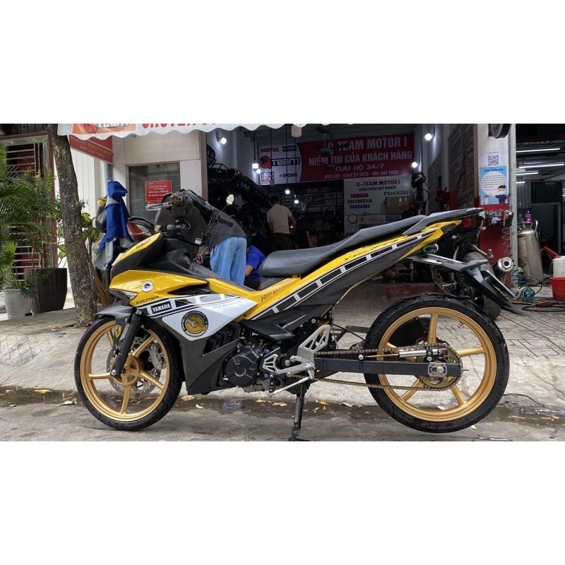 Nhông CNC Cao cấp 7075 dành cho Yamaha R15V3, XSR,MT15. Thông số: 15/49 Siêu đẹp, bền và nhẹ xe.