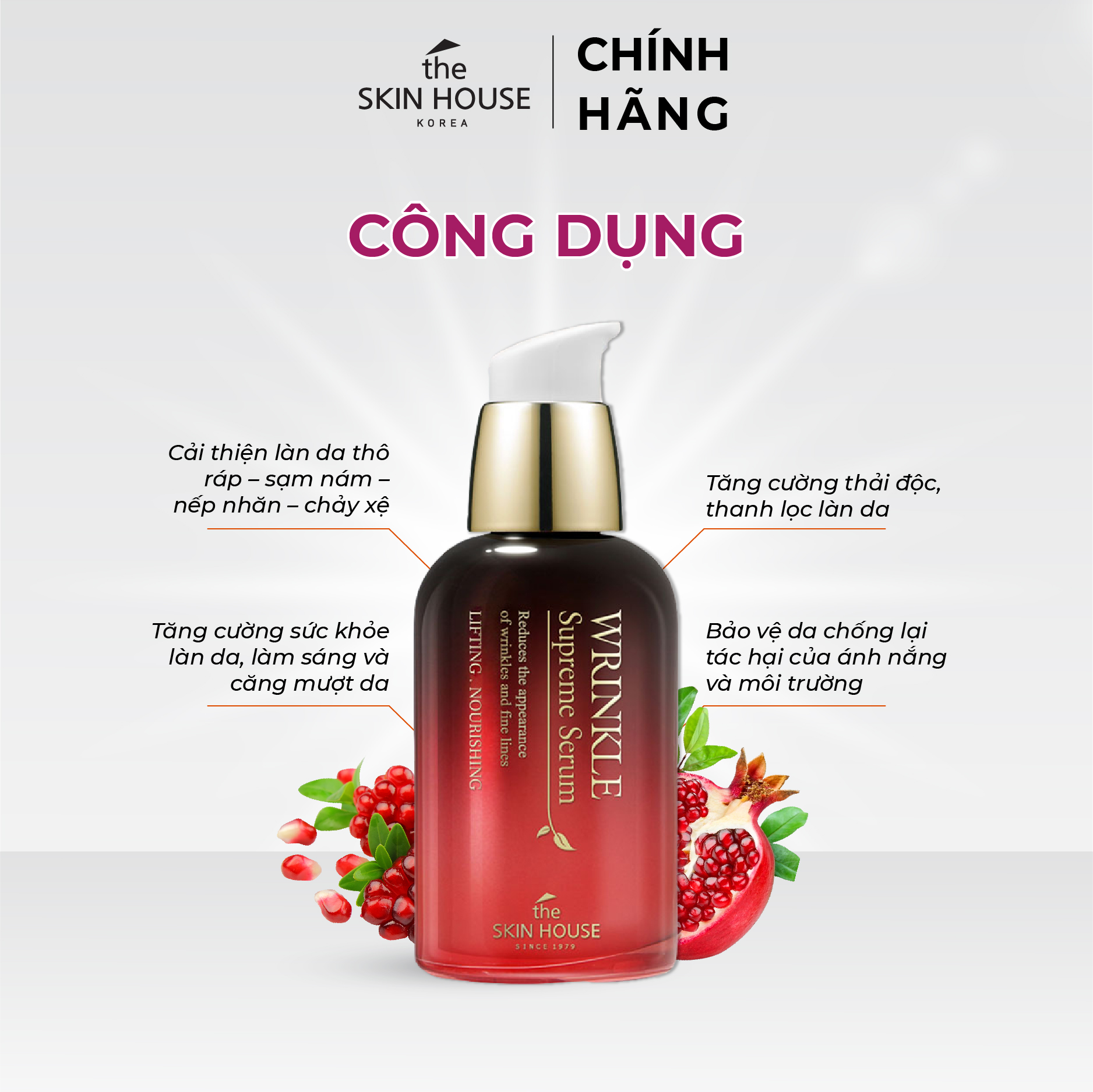 T24 Tinh chất thảo dược phục hồi trẻ hóa da - WRINKLE SUPREME SERUM 50ml