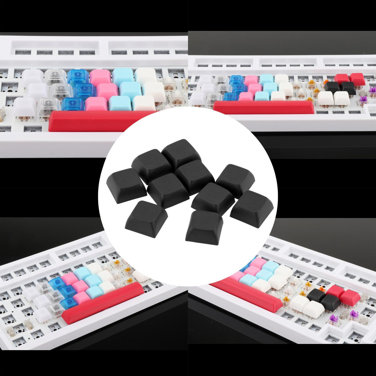 10x PBT Keycaps Set DIY Replacement Parts Game Lovers for CHERRY Switches