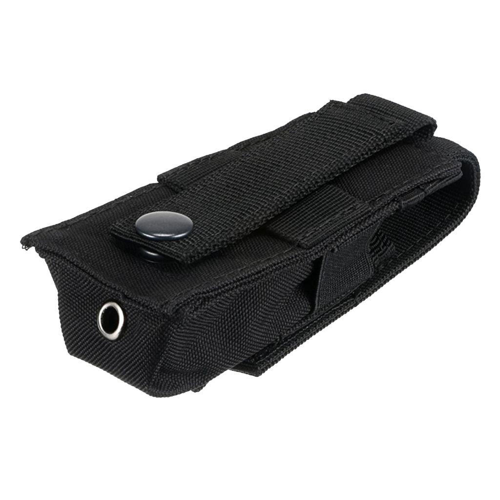 Tactical Military Flashlight Torch Belt Holster Holder Pouch