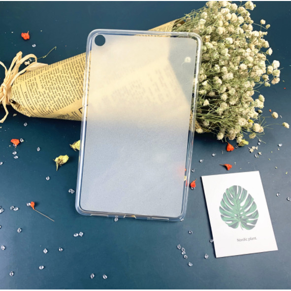 Ốp silicon dẻo cho Xiaomi Mi Pad 4 - Silicon dẻo nhám chống bám vân tay