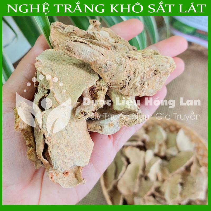 Củ Nghệ Trắng khô sắt lát 1kg