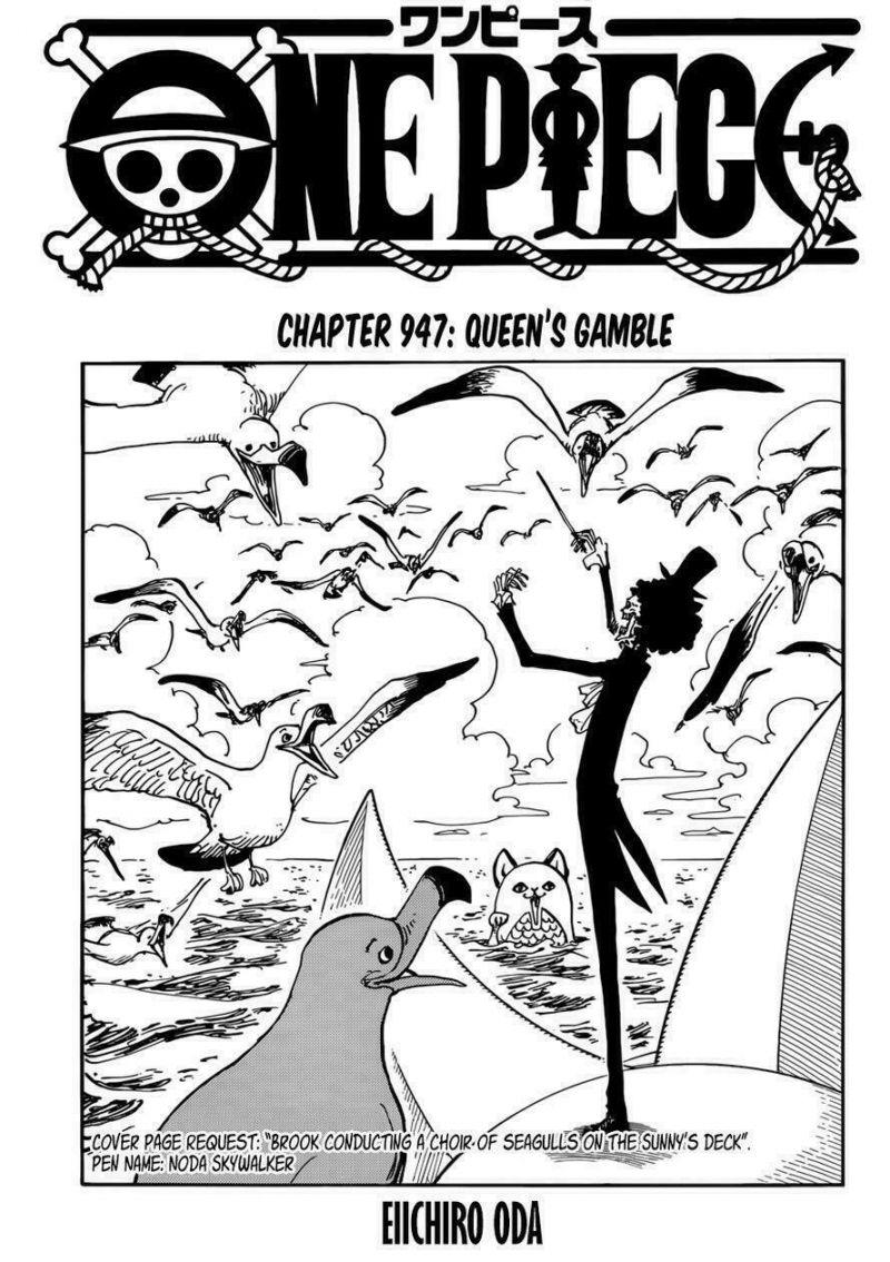 đảo hải tặc - one piece chapter 947 1