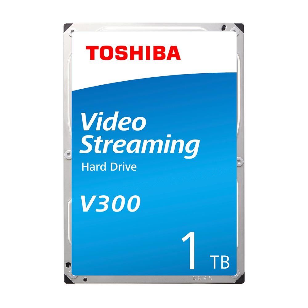 Ổ cứng HDD Toshiba 1TB VideoStream V300 series (64MB) 5700rpm SATA3 HDWU110UZSVA - Hàng Chính Hãng