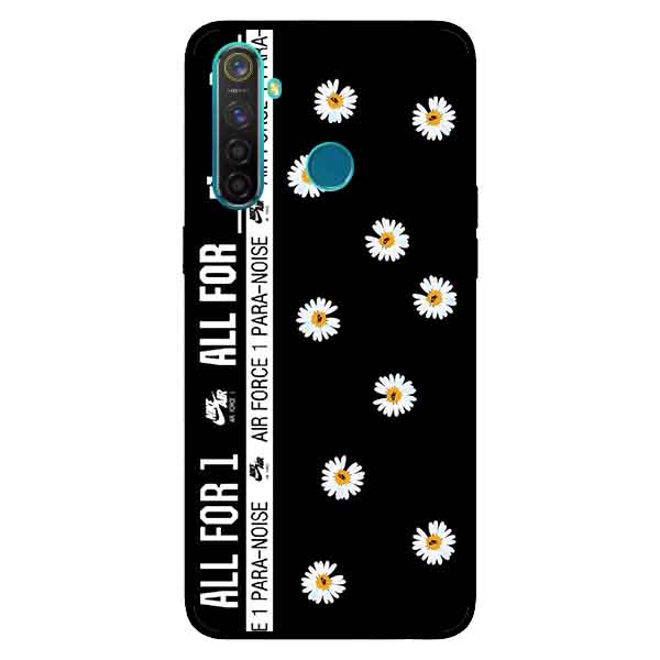 Ốp Lưng in cho Realme 5 Mẫu Hoa Cúc x Air - Hàng Chính Hãng