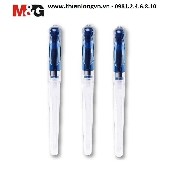 Bút gel nước M&G GP1111 ngòi 0.7mm mực xanh / Bút 1111 có ruột 6128 thay thế