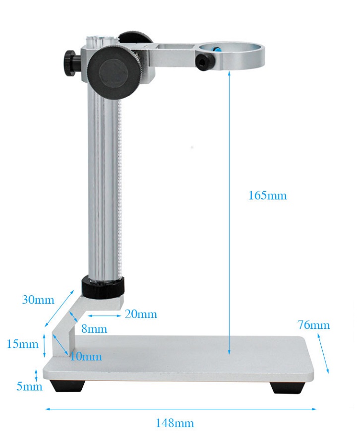 Kính hiển vi điện tử 600X màn hình 4.3inch cao cấp chuyên dụng