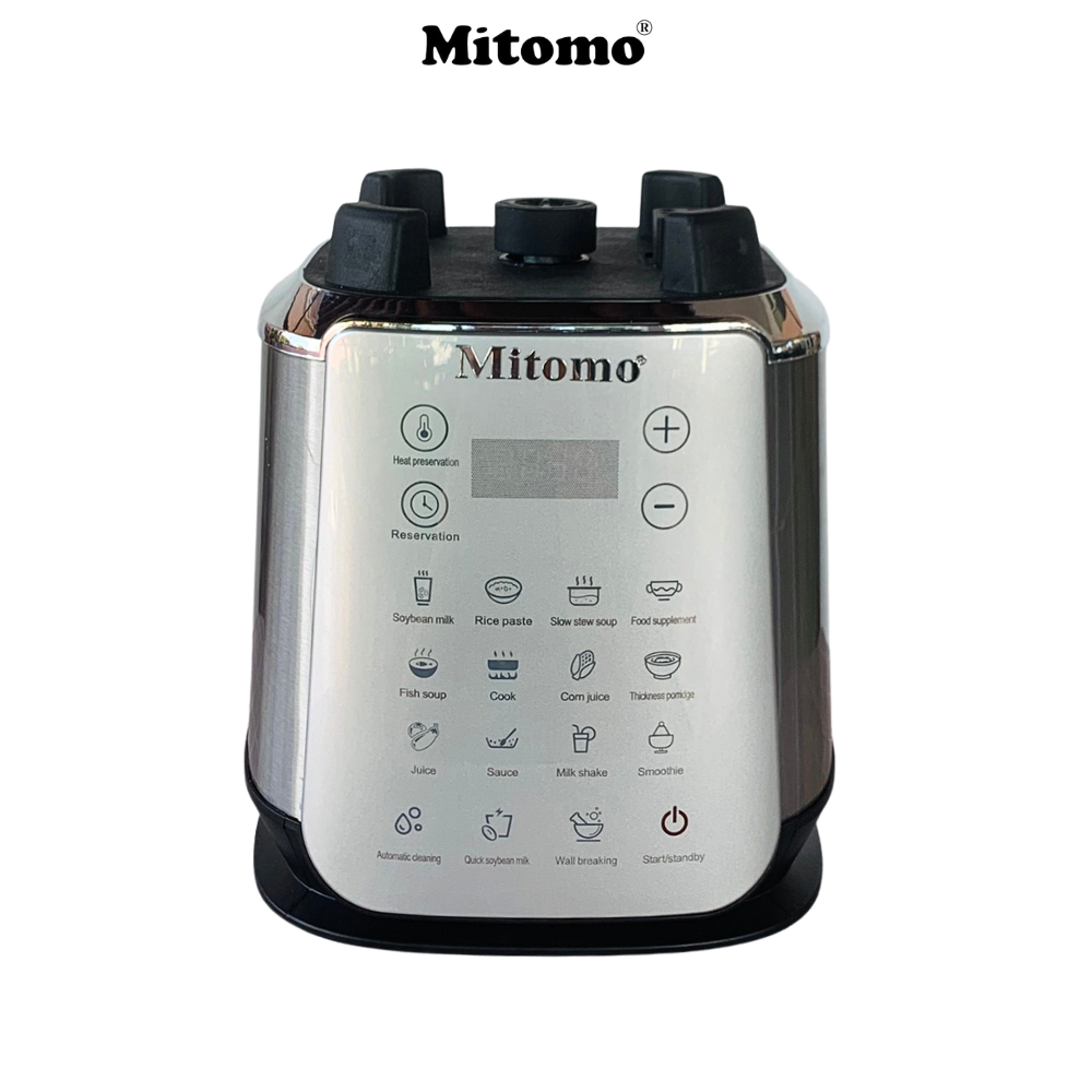 Máy làm sữa hạt đa năng chuyên dụng Mitomo MSH-539V1, công suất 1800W, hàng chính hãng bảo hành 3 năm toàn quốc