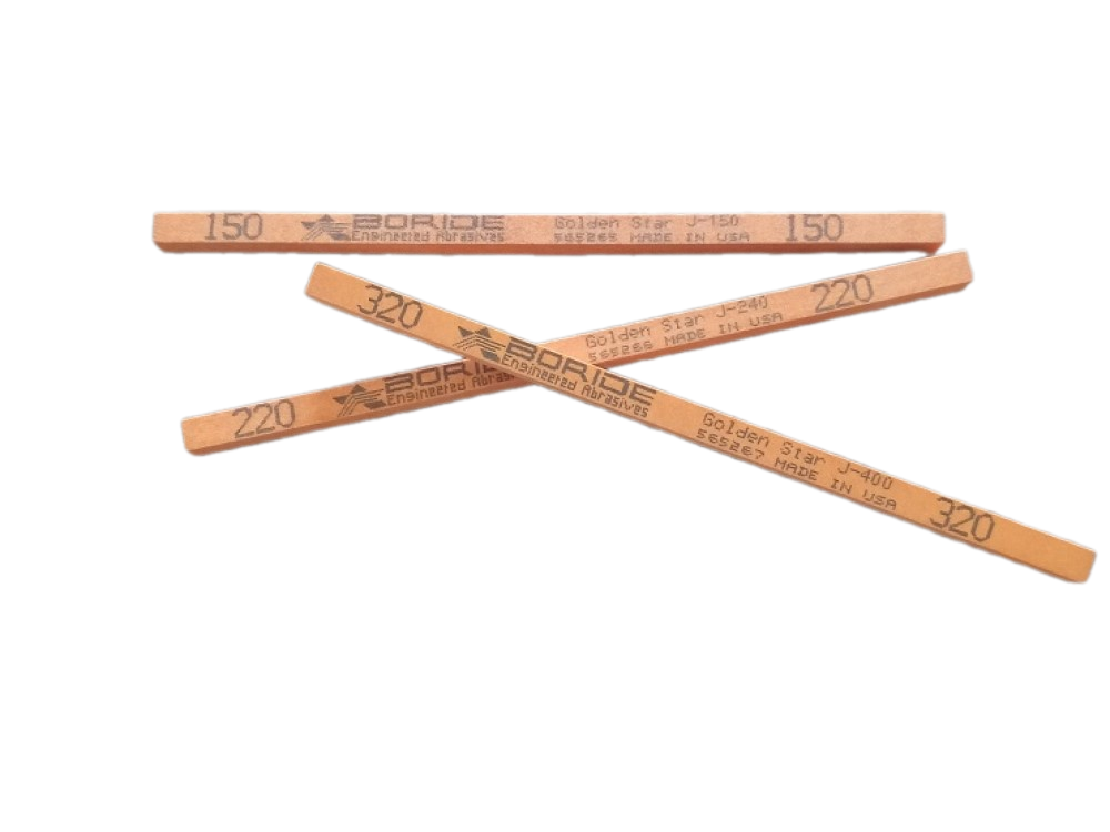 Combo 3pcs Đá đánh bóng Golden Star kích thước 1/4 X 1/4 X 6