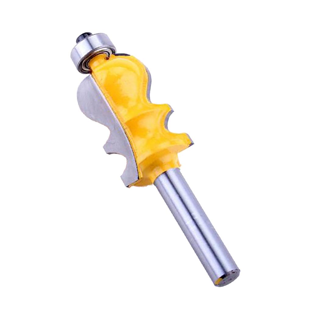 8mm Shank Molding Router Bit 3/16 Inch Cutting Depth 1-3/8'' Cutting Length