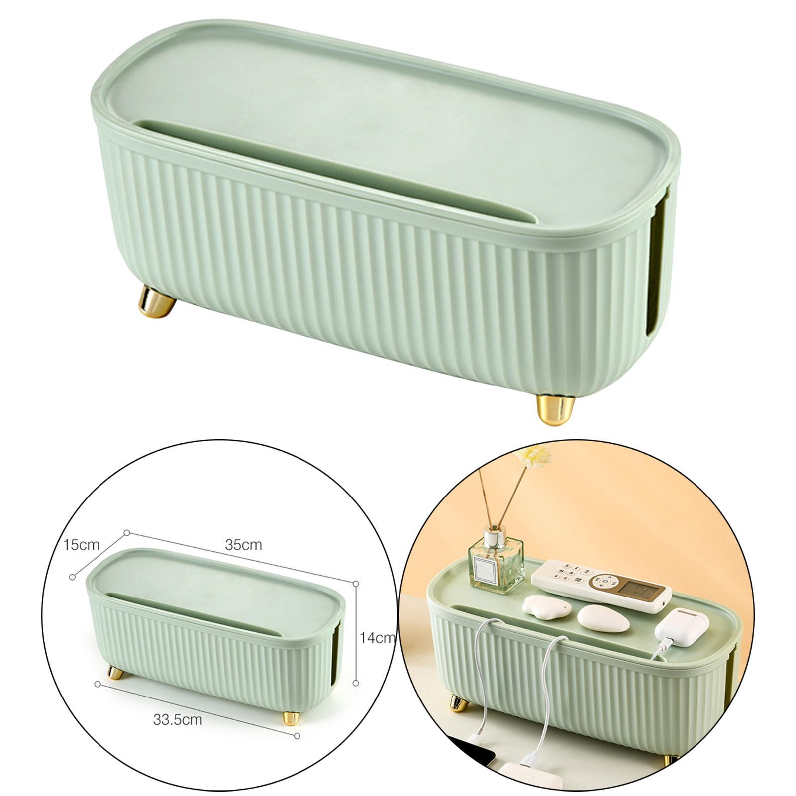 Cable Management Box, Cord Holder for Home and Office Household