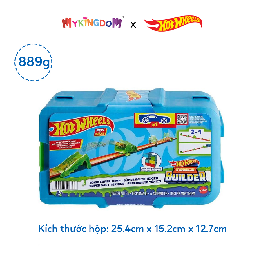 Đồ Chơi Thùng Phức Hợp Chất Độc Ma Quái HOT WHEELS HKX47/HNJ66