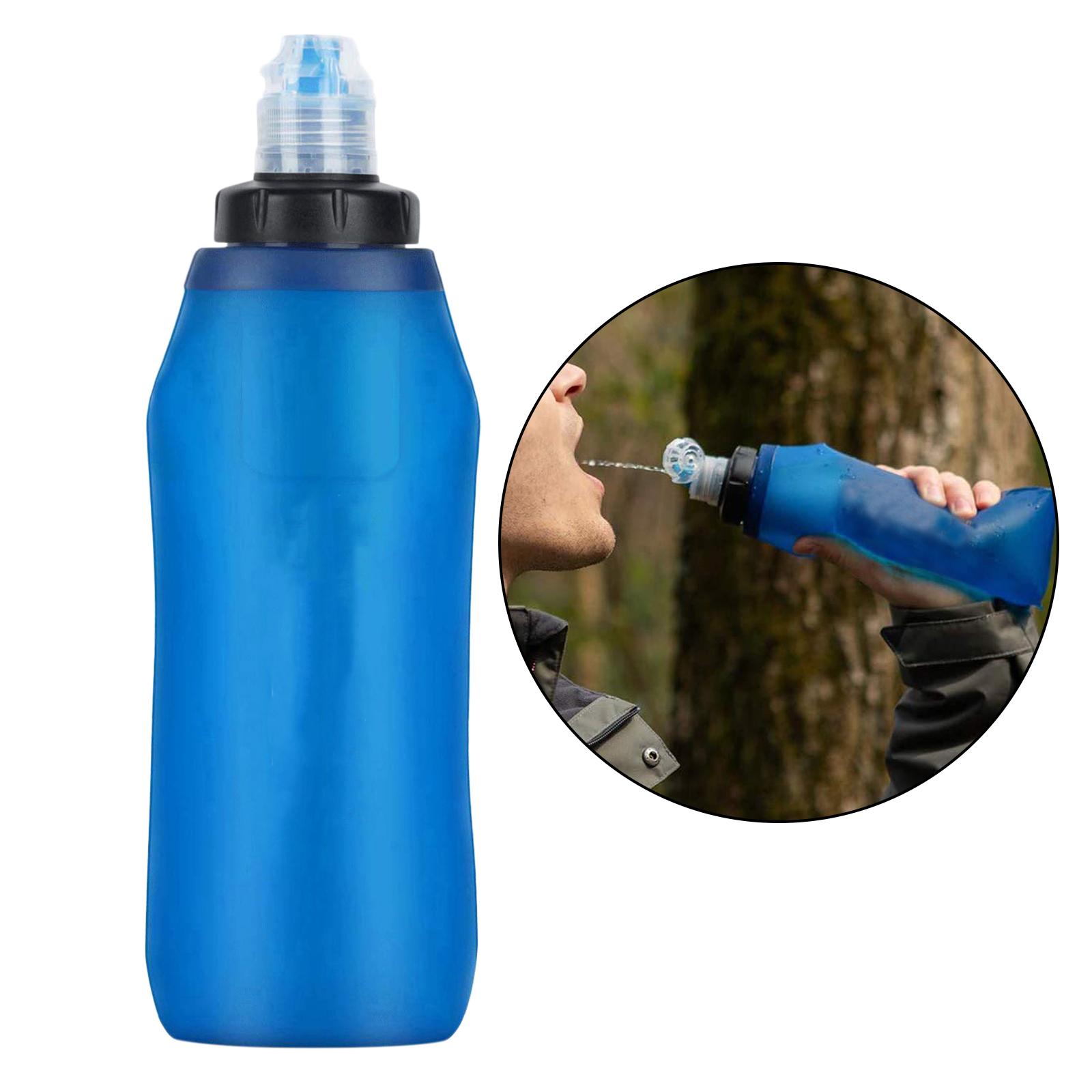 Outdoor Survival Water Bottle with Filter, Compact Water Purifier Bag Filtration System Preparedness