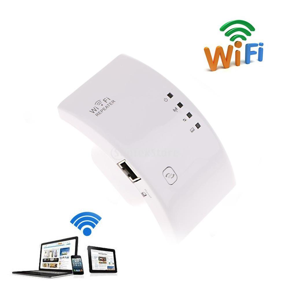 300Mbps Wireless WiFi Repeater Range Extender Signal Booster EU Plug