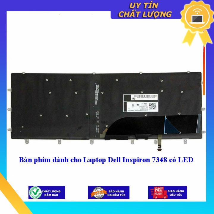 Bàn phím dùng cho Laptop Dell Inspiron 7348 có LED - Hàng Nhập Khẩu New Seal