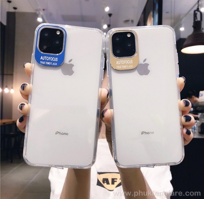 Ốp lưng Auto Focus trong suốt viền mềm, bảo vệ Camera iPhone 11 - Hàng chính hãng