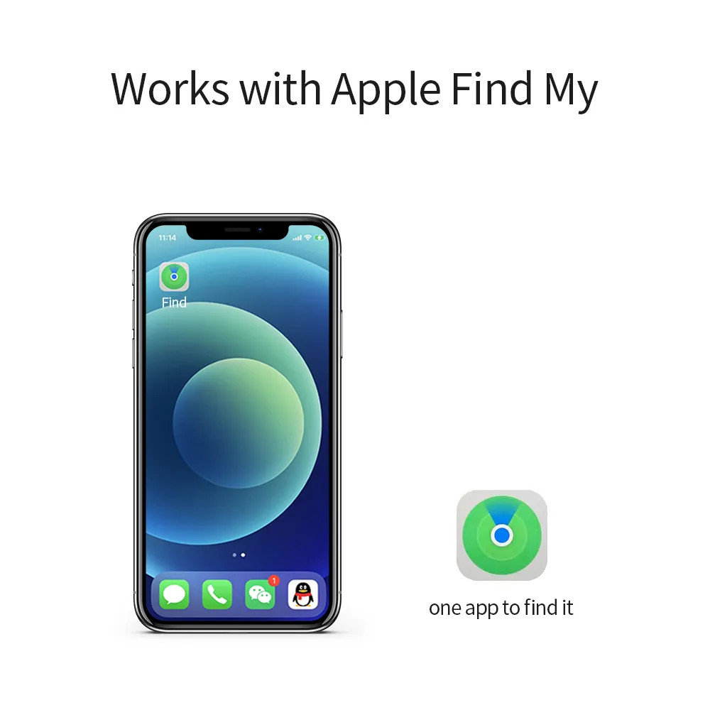 Thiết bị theo dõi thông minh TuyaGO Smart Tag - - Hàng Chính Hãng