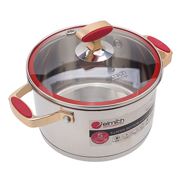 Xoong Elmich Inox 304 Red Velvet - 2355268